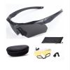 Military Bulletproof Glasses Outdoor Tactical Goggles Shooting Cs Riding Mountaineering Polarized Three Sets Of Lenses