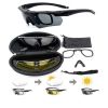 Military Bulletproof Glasses Outdoor Tactical Goggles Shooting Cs Riding Mountaineering Polarized Three Sets Of Lenses