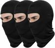 3 Pack Tactical Balaclava Thin Full Face Mask Lightweight Motorcycle Warmer Ski