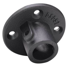 Aluminum Alloy Retro Matte Black Elbow Base Three-way Fastener (Option: Black-C)