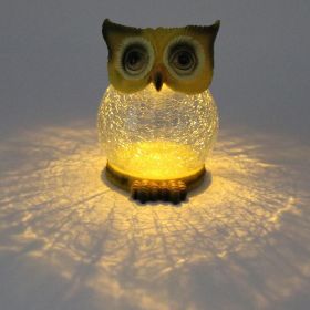 LED Owl Shaped Solar Light Outdoor Porch (Option: Owl)