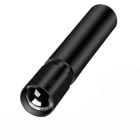 USB rechargeable flashlight (Option: Black-99999 fixed focus)