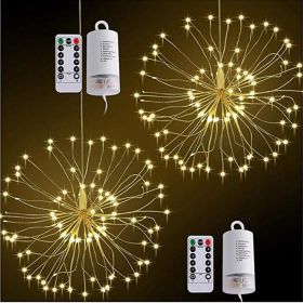 Indoor Light String Outdoor Waterproof Christmas Decoration Light (Option: Warm White-6style)