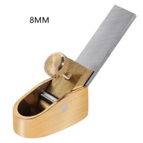 Woodworking Planer Curved Sole Metal Thumb Planer Luthier Tool (Option: 8MM thumb planer)