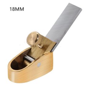 Woodworking Planer Curved Sole Metal Thumb Planer Luthier Tool (Option: 18MM thumb planer)