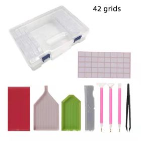 44 Grid Bead Box Spot Drill Package Tool Set (Option: Storage box 42sets)