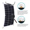 20W-300W Solar Panel 12V Solar Cell 100A Controller Solar Panel for Phone RV Car MP3 PAD Charger Outdoor Battery Supply Camping